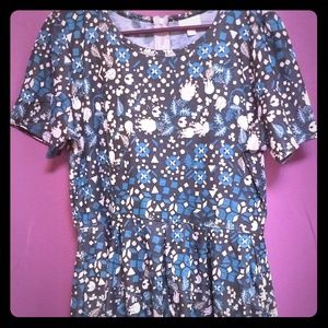 LuLaRoe Amelia Dress size 3XL, green forest